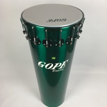 Gope Timbal, Painted Aluminum, 14″x90cm, 16 lugs
